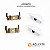 (A4) Perfil Slim Embutir 10x10mm Branco 1m – Agimports - Imagem 3