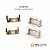 PERFIL DE LED 50X20 BRANCO COM DIFUSOR BRANCO - 1 METRO - AGIMPORTS - Imagem 3