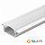 Perfil de Embutir 60x20mm (Largura 75mm) para Fita de LED – Acabamento Profissional em Alumínio - Imagem 1