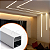 Perfil de Alumínio Sobrepor 70x75mm com Alojamento para Fita LED – Instalação Externa e Acabamento Profissional - Imagem 2