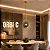 PENDENTE ORBIS "C" 1L E27 SMOKY E GOLD - HEVVY - SL-0533/H1SMOKY+GOLD - Imagem 1
