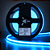 FITA DE LED 360SMD COB AZUL ICE NEON 3Lm 8W/M IP20 12V - VLX 0503 - Imagem 1