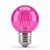LAMPADA LED BOLINHA 1W 127V / 3W 220V ROSA BIVOLT - KIAN - 16610 - Imagem 1