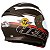 Capacete Helt Hippo Spirit PretoFosco/Vermelho - Imagem 3