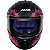Capacete Axxis Draken Buterfly Rosa - Imagem 3