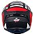 Capacete Axxis Draken Z96 Pretof-Vermelho - Imagem 4