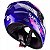 Capacete Fly F9 Raptor - Azul / Rosa - Imagem 4