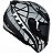 Capacete Mt Revenge Speeding Prata - Imagem 1
