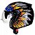 Capacete Peels Mirage Apache Azul - Imagem 5