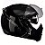 Capacete Peels Mirage Classic Preto Brilho - Imagem 1