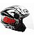 Capacete Pro tork New Liberty Three Gp88 - Preto Fosco / Branco - Imagem 1