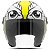 Capacete Pro tork New Liberty Three Gp88 - Preto / Amarelo - Imagem 3