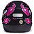 Capacete Taurus San Marino Feminino - Preto / Rosa - Imagem 4