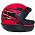 Capacete Taurus San Marino Titanium - Vermelho / Preto - Imagem 1