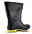Bota de Chuva Grendene - Preto Fosco / Amarelo - Imagem 1