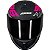 Capacete Axxis Draken Z96 - Preto / Rosa - Imagem 3