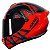 Capacete Axxis Draken Dekers Vermelho - Imagem 2