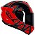 Capacete Axxis Draken Dekers Vermelho - Imagem 1