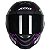 Capacete Axxis Eagle Lady Catrina Roxo - Imagem 3