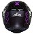 Capacete Axxis Eagle Lady Catrina Roxo - Imagem 4