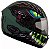 Capacete Peels Spike Zilla - Verde Militar / Preto Fosco - Imagem 1