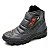 Bota de Couro Th1 - Preto / Vermelho - Imagem 2
