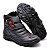 Bota de Couro Th1 - Preto / Vermelho - Imagem 1
