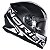 Capacete Norisk FF302 Manty Prata - Imagem 1