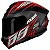 Capacete Axxis Draken Racer Pretof-Vermelho - Imagem 2
