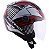 Capacete Norisk Orion Mosaic Vermelho - Imagem 1