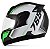 CAPACETE PRO TORK 788 PRO SERIES PRETO FOSCO/VERDE - Imagem 2