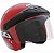 CAPACETE GOW INTER OPEN 300 VERMELHO - Imagem 1
