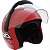 CAPACETE GOW INTER OPEN 300 VERMELHO - Imagem 2
