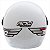 CAPACETE GOW INTER OPEN 300 BRANCO - Imagem 5