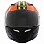 Capacete Gow Vallen GPO Preto/Laranja - Imagem 2