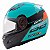 Capacete Gow Vallen GPO Preto/Azul - Imagem 2