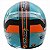 Capacete Gow Vallen GPO Preto/Azul - Imagem 4
