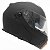 Capacete Nasa Ns-1001 Custom PretoFosco/Laranja - Imagem 1
