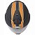 Capacete Nasa Ns-1001 Custom PretoFosco/Laranja - Imagem 3