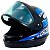 Capacete Gow Interlagos Preto/Azul - Imagem 3