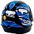 Capacete Gow Interlagos Preto/Azul - Imagem 4