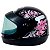 Capacete Gow Interlagos Femme Preto/Rosa - Imagem 2