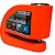 Trava Disco KT6 Kovix Laranja - Com Alarme - Imagem 3