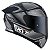 Capacete Kyt TT Course Tourist PretoFosco/Cinza - Imagem 1