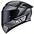 Capacete Kyt TT Course Tourist PretoFosco/Cinza - Imagem 2