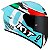 Capacete Kyt TT Course Dallas Porta Azul - Imagem 1