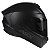 Capacete Asx Draken Solid PretoFosco - Imagem 1