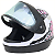 Capacete Gow Interlagos Femme Branco/Rosa - Imagem 3