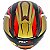 Capacete Fw3 Open Fox Preto/Dourado com Oculos Interno - Imagem 4