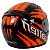 Capacete Gow Vallen Savage Preto/Laranja - Imagem 2